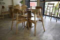 Nordic Dining Table with 4x Chairs