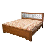 IRON HAND CARVED BED