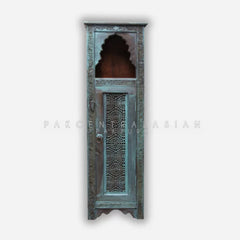 Sulemani Hand Carved Arch Cabinet