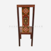 CARVED & PAINTED DINNING CHAIR