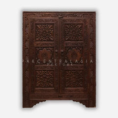 Sulemani Hand Carved Pine Almirah 4ft