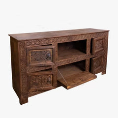 Sulemani TV Unit with Drawers & Cabinets