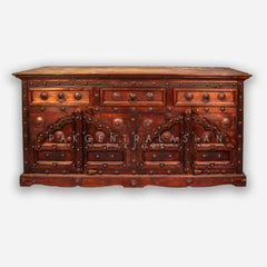 Kohistani Metal Decorative Console