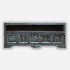 Sulemani Hand Carved Single Door TV Cabinet 5Ft