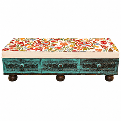 Sulemani 3 Drawer Stool - I