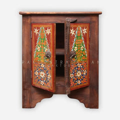 MUGHLAI HAND PAINTED SIDE TABLE