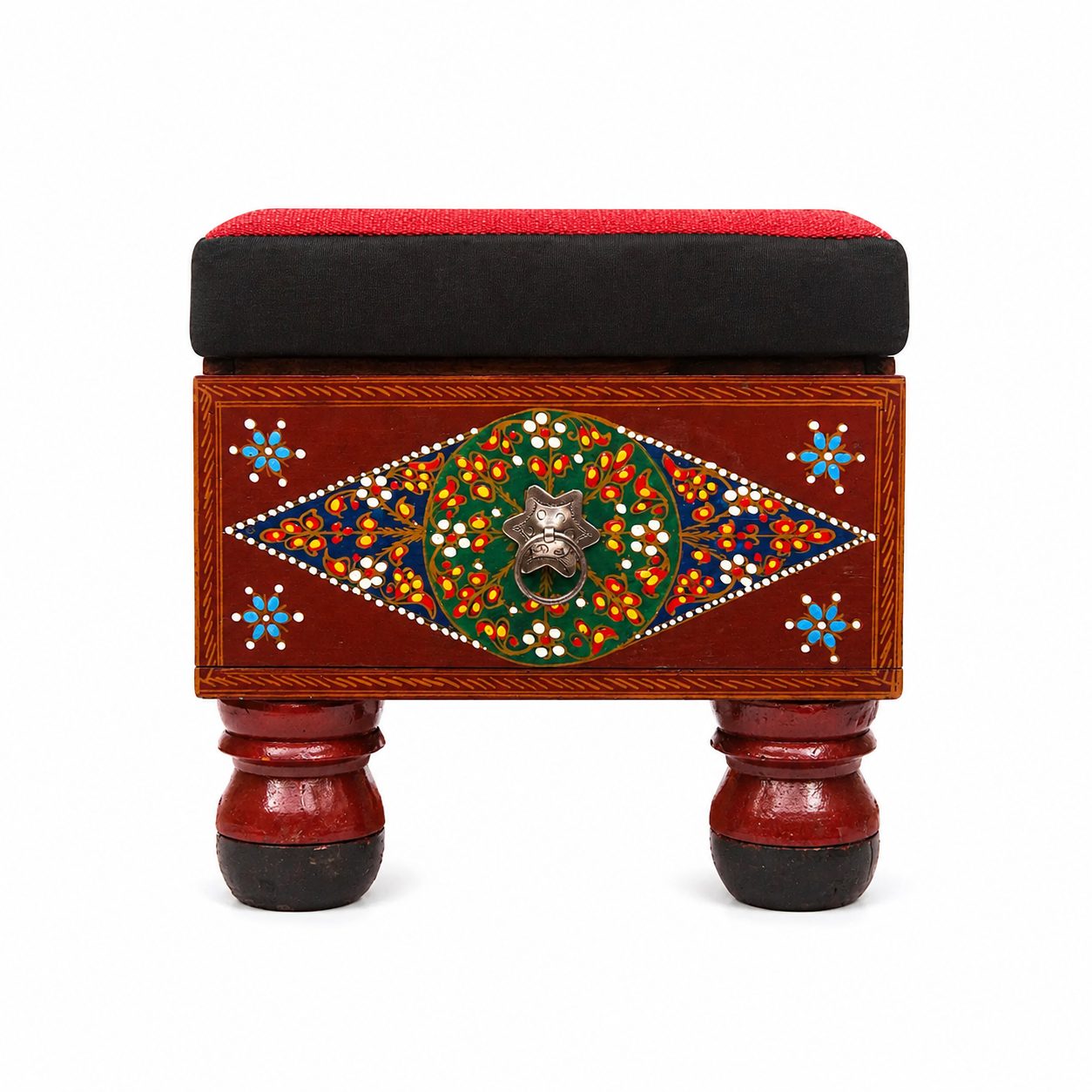 Akbari Single Drawer Stool - I