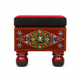 Akbari Single Drawer Stool - I