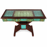 Sulemani Glass Top Console