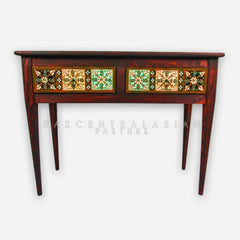 Akbari (Hand Painted) 2 Drawer Console I