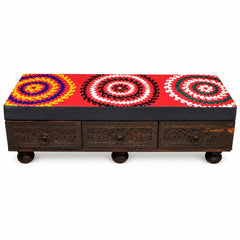 Sulemani 3 Drawer Stool - II