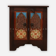 Mughlai Hand Painted Side Table
