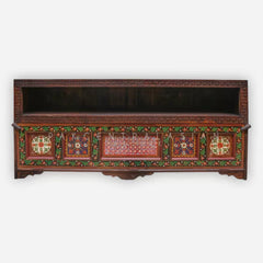 Akbari Hand Painted Single Door TV Cabinet 5FT