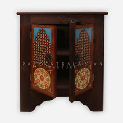 Mughlai Hand Painted Side Table