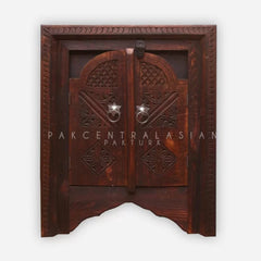 HAND CARVED SIDE TABLE