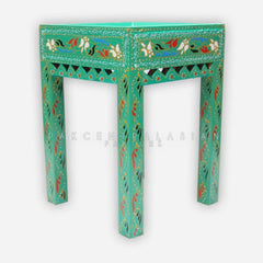 Turkish Design Turquoise Side Table