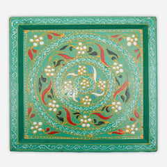 Turkish Design Turquoise Side Table