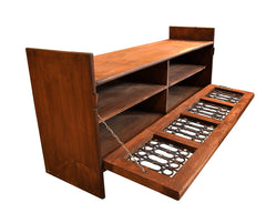 Iron Jaali Shoe Rack