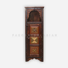 Akbari Hand Painted Arch Cabinet