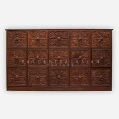 Sulemani (Hand Carving) 15 Drawer Chester
