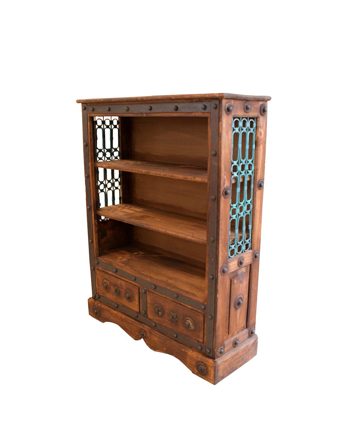 Iron Jaali Bookshelf 4 Ft