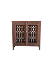 Iron Jaali Cabinet