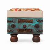 Kohistani Single Drawer Stool