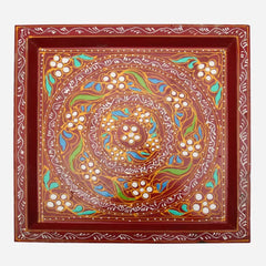 Turkish Design Red Side Table