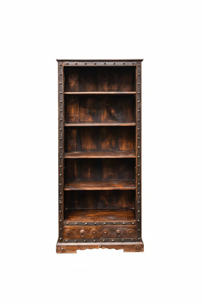 Iron Jaali Bookshelf 7FT