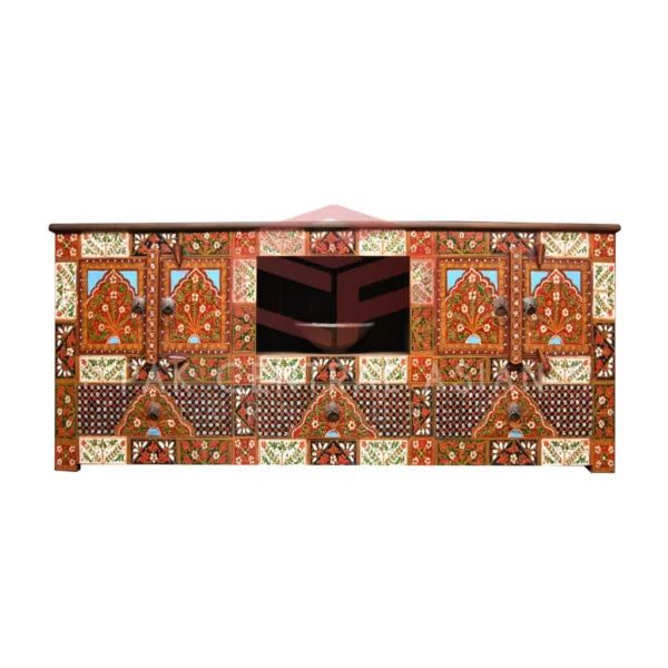 Akbari TV Unit with Drawers & Cabinets