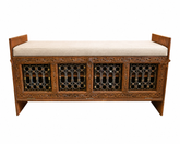 Iron Jaali Shoe Rack