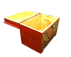 Akbari Hand Painted Trunk