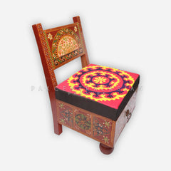 Akbari Single Drawer Chair