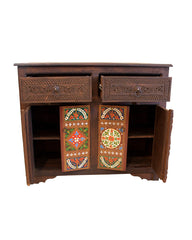 Akbari Hand Painted Swirl Cabinet I