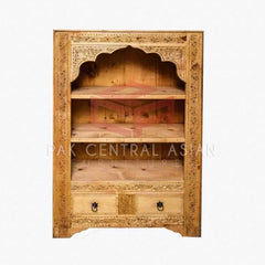Sulemani Hand Carved Bookshelf