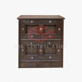 SWATI HAND CARVED BED SIDE TABLE