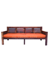 WOODEN JAALI DAY BED