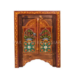 MUGHLAi HAND PAINTED SIDE CUPBOARD