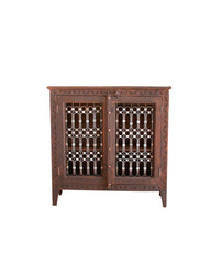 Iron Jaali Cabinet