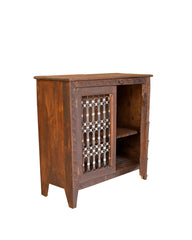 Iron Jaali Cabinet