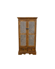 Norai Cane Cabinet Vertical