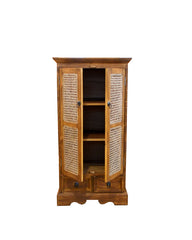 Norai Cane Cabinet Vertical