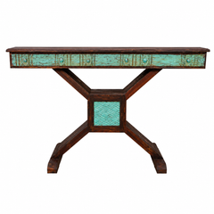 Sulemani Glass Top Console