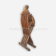 Hand Carved Folding Chair