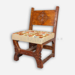 Sulemani Hand Carved X Chair