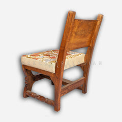 Sulemani Painted & Carving X Chair