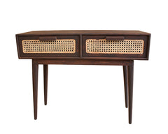 Norai (Cane) 2 Drawer Console I
