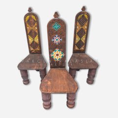 Yildez Akbari Painted Chair