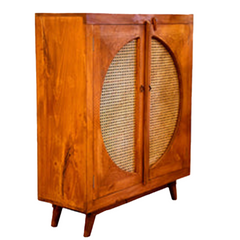 Norai Cane Cabinet