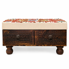 Sulemani 2 Drawer Stool - I